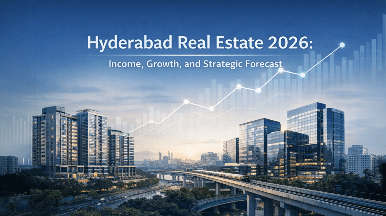 Hyderabad Real Estate 2026: Income, Growth, and Strategic Forecast